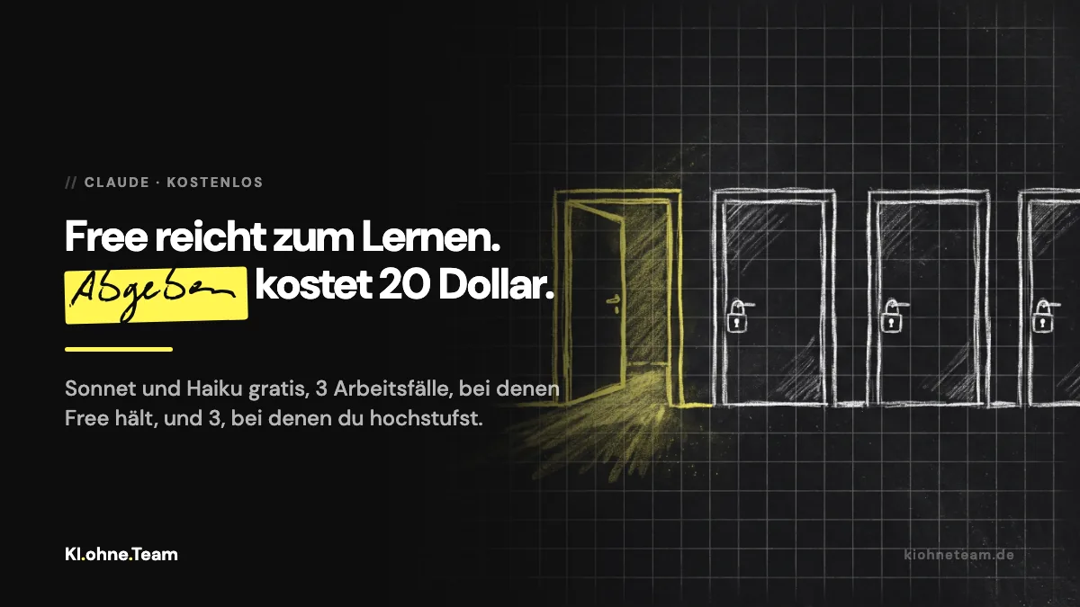 Ist Claude kostenlos? Was die Gratis-Version kann und wann du das Abo brauchst