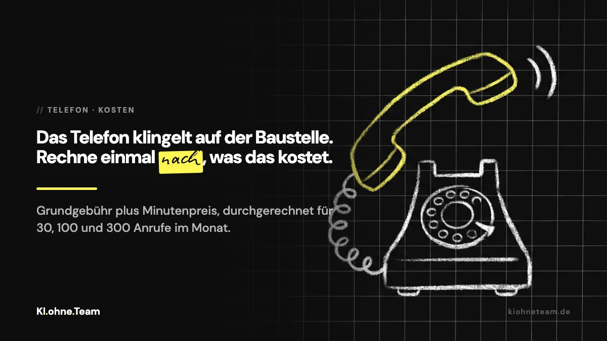 KI am Telefon: was ein Telefonassistent kostet und für wen er sich lohnt
